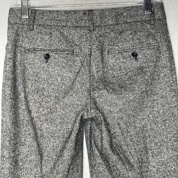 Express Editor Dress Pants Size 0 Office Career Old Money Wool Silk Academia - Picture 7 of 13